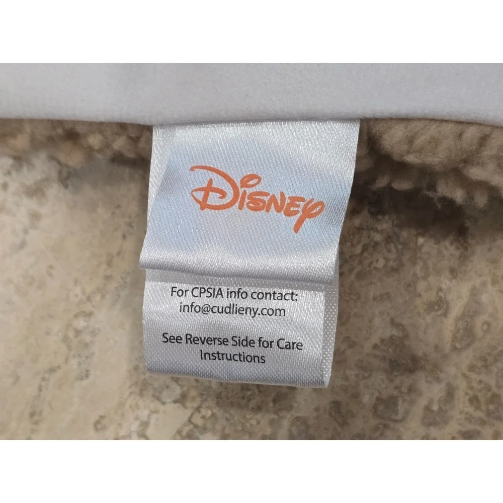 Disney Mickey‎ Mouse Reversible Fleece Blanket Soft Autumn Fall Leaves Pumpkins